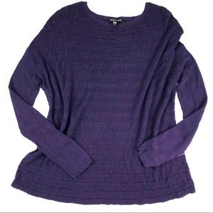 Eileen Fisher Purple Loose fit Sweater size Large